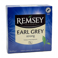 Чай Remsey Earl Grey Strong Чёрный с бергамотом 75 шт.