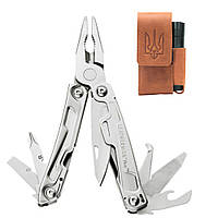 Комплект Мультитул Leatherman Rev 832130 + Чохол універсальний L7701 + Ліхтар Police 8420A507 - XPE