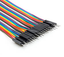Дроти для ардуіно для макетних плат 20 см тато-тато Перемичка дюпонт 40 штук