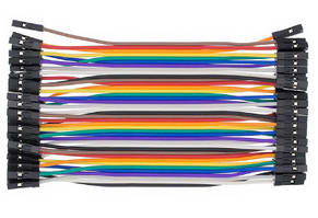 Дроти ARDUINO для макетних плат 10 см мама-мама Перемичка дюпонт 40 штук