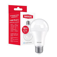 Лампа светодиодная низковольтная 1-LED-776-LV MAXUS A60 10W 4100K 12-36V AC/DC E27