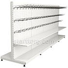 Полиця металева 1200х400мм, чорна, фото 6