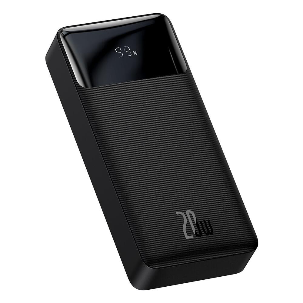 Універсальна мобільна батарея PowerBank Baseus SystemML-J Bippow 20 W 20000 mAh (Чорна)