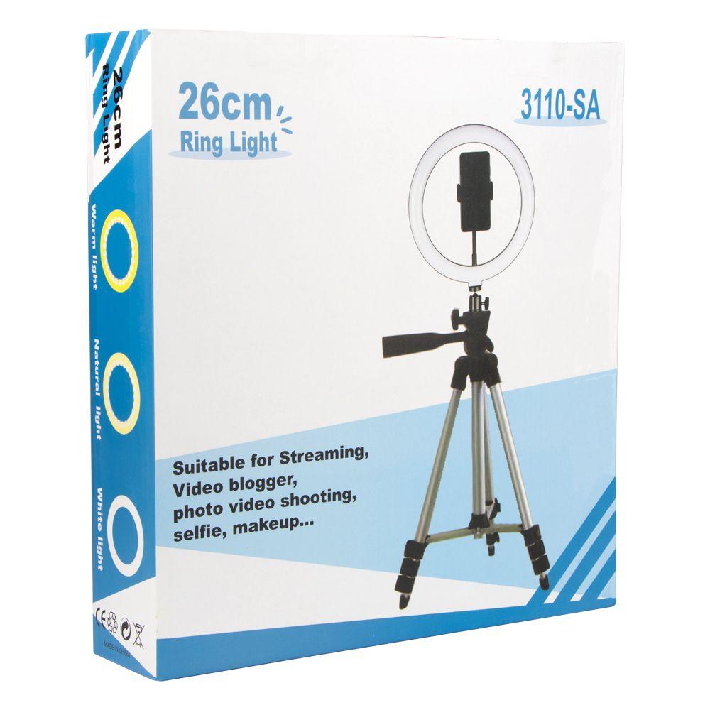 Лампа Fill Light with tripod 3110-SA 26cm (Чорна)