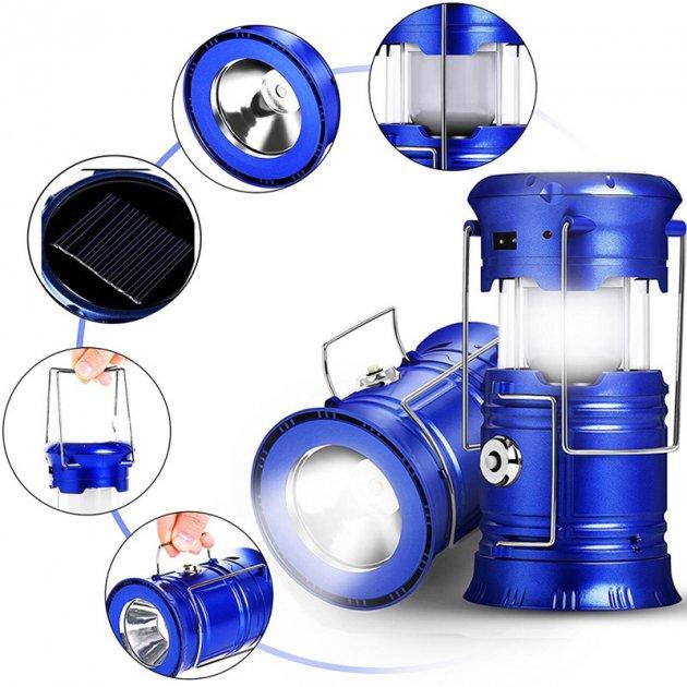 Акумуляторний Ліхтар-Лампа Gold Orion OR-5800T 1W+6Led, фото 1