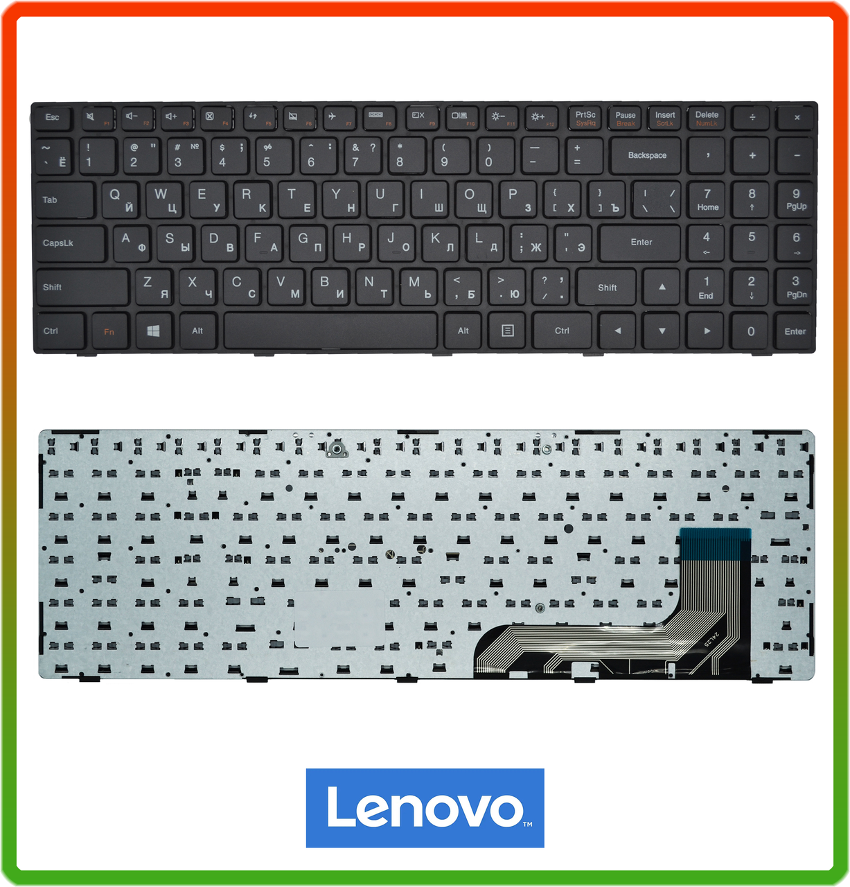 Клавиатура Lenovo IdeaPad 100-15 100-15IBY 100-15IB B50-10 B5010 80QR - фото 1 - id-p464689454