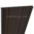 Полиця металева 1200х400мм, чорна, фото 4