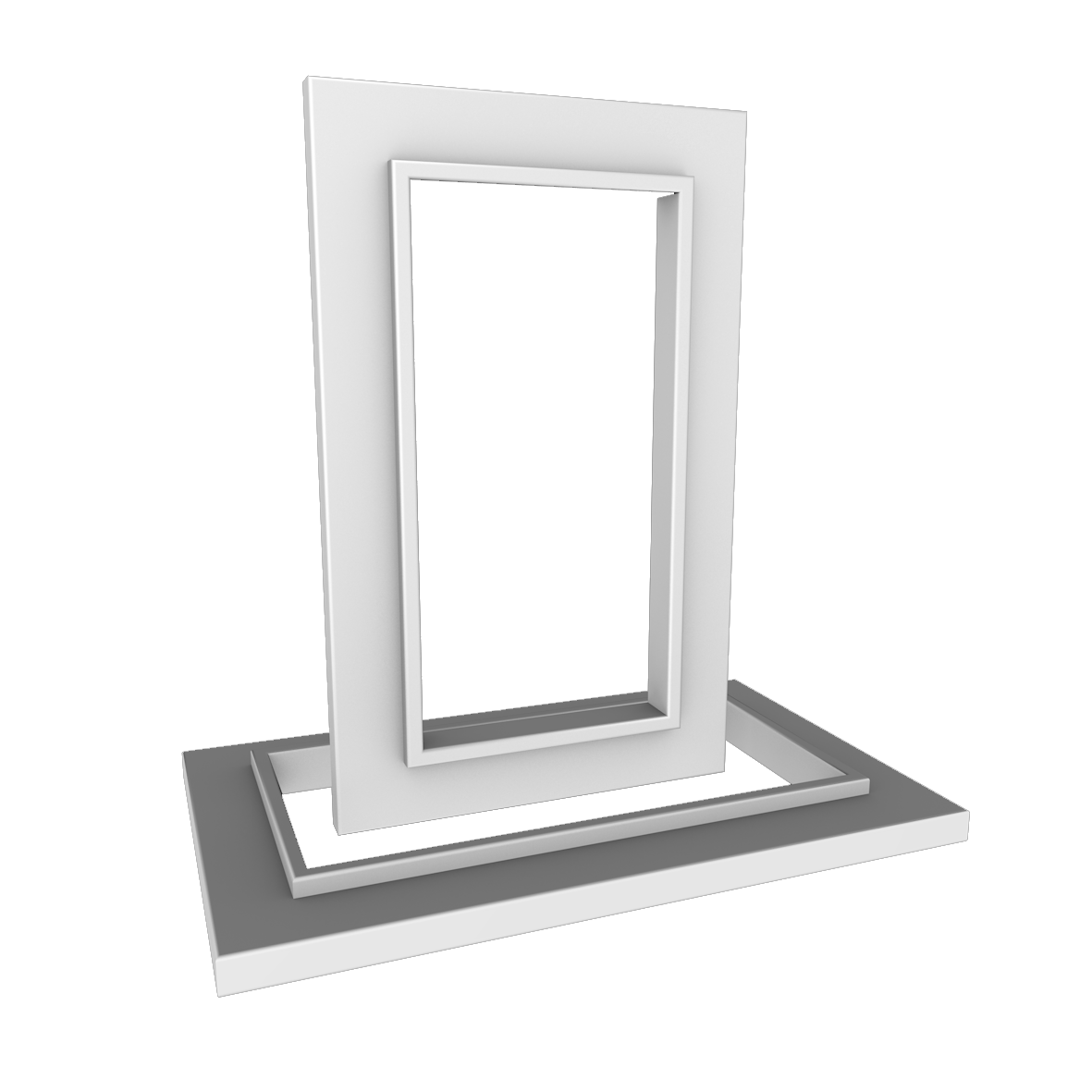 Платформа для світильника 150-230 квадратна універсальна для натяжного стелі, фото 1