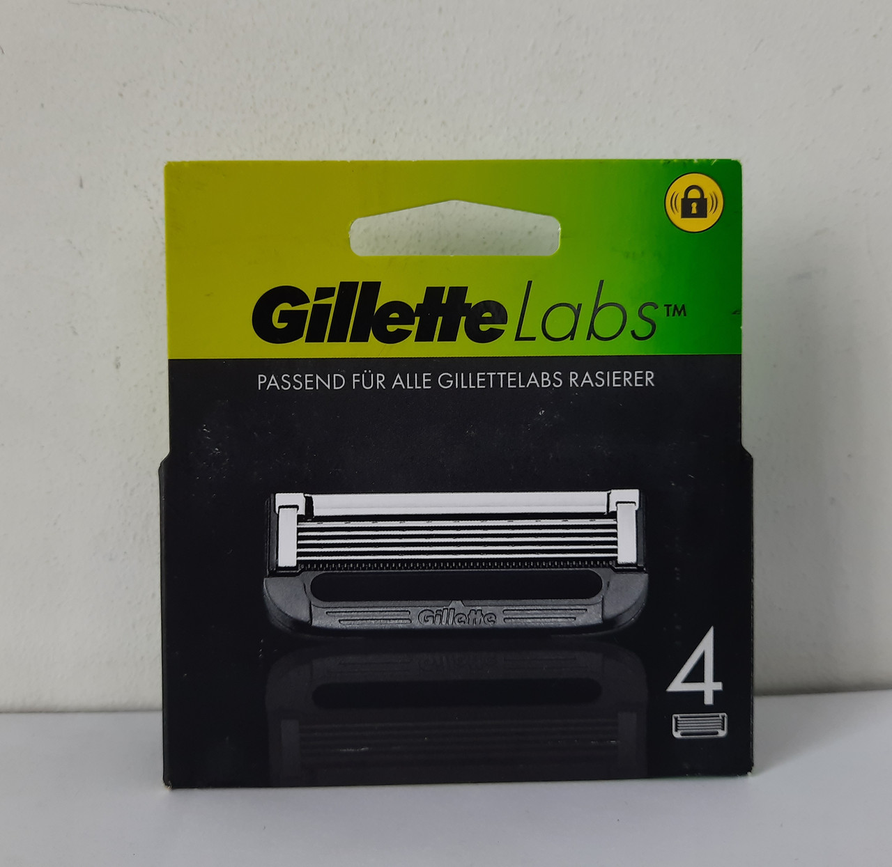 Кассеты Gillette Labs 4 шт. Німеччина
