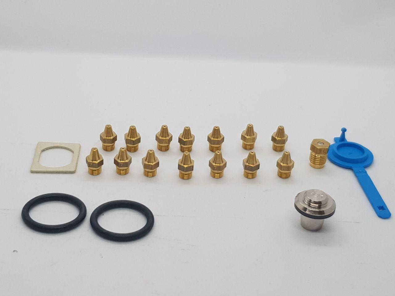 Комплект форсунок для переналаштування газу на котел Bosch 23-->31 GWH 13-2 CO B/H 87190022160