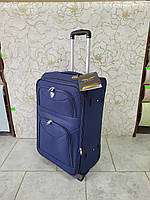 Тканинна валіза Wings 6802 мала (S) темно-синя 55×36×23см. 47л