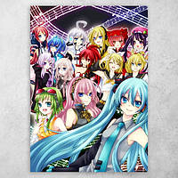 Аниме плакат постер "Вокалоид / Vocaloid" №1