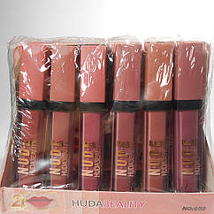 Помада для губ NUDE New Lip Gloss рідка матова 602