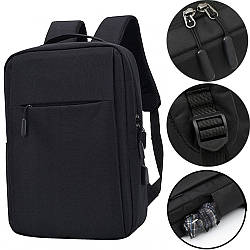 Рюкзак міський з USB портом, 30л (40х28х12см) / Універсальний рюкзак для ноутбука USB
