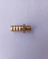 Штуцер шланга 10 мм із зовнішньою різзю м10