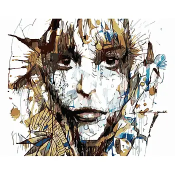 Картина за номерами Чайний портрет 40х50 см Strateg (DY148)