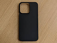 Чехол - бампер (чехол - накладка) для Apple iPhone 13 Pro чёрный, матовый, ударопрочный пластик