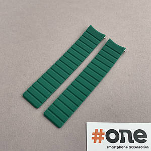 Ремінець 22 мм для Xiaomi / Samsung / Huawei силіконовий магнітний ремінець для годинника 22 мм зелений p4y