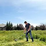 Тример садовий EGO ST1301E-S KIT 56В, ширина косіння 33см, струна 2,0мм, акум. 2,5А*год + зарядний пристрій, фото 6