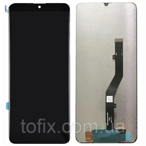Дисплей ZTE Blade A72 4G/V40 Vita модуль у зборі (екран та сенсор), чорний, оригінал