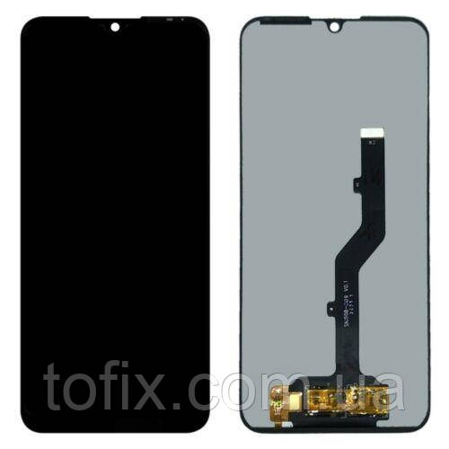 Дисплей ZTE Blade A7s 2020 (FPC-T65PTS02CVOF)модуль у зборі (екран та сенсор), чорний, оригінал