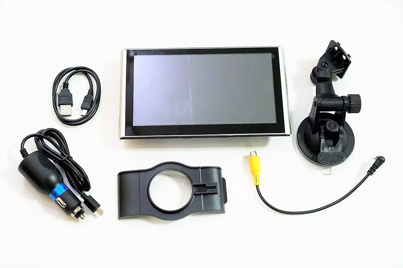 Планшет з навігатором і відеореєстратором Android G732DVR, Відеореєстратор з GPS навігатором 7", 4 Ядра, 512 Mb Ram