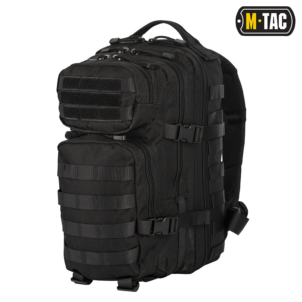 M-Tac тактичний рюкзак Assault Pack Black 20л, фото 1