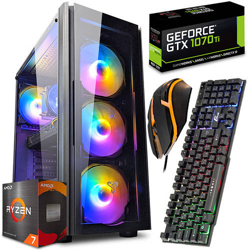 Игровой компьютер Intel i7 + GTX 1070TI 8GB + Игры! + ИГРОВОЙ НАБОР ...