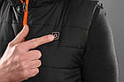 Жилет із підігрівом 2E Heat Power Plus Black з капюшоном, розмір L, фото 10