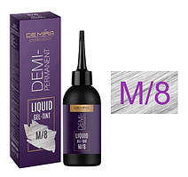 М/8 Деміперманентний рідкий гель-тінт "DeMira Professional" Colored liquid pigment, 120 мл