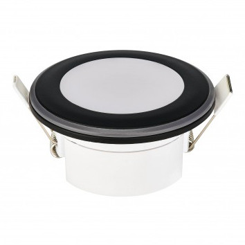 LED світильник вбудований Horoz PARKER-5 5 W 4200K чорний 016-071-0005-020