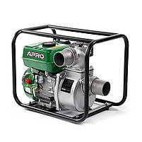 APRO Мотопомпа бензинова 4-х тактн. WP-60 6.5 л.с. 60 м3/год 30 м, фото 3