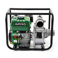 APRO Мотопомпа бензинова 4-х тактн. WP-60 6.5 л.с. 60 м3/год 30 м, фото 5