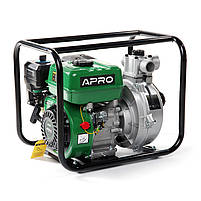 APRO Мотопомпа бензинова 4-х тактн. WPH-30 6.5 л.с. 30 м3/год 65 м (високий тиск), фото 6