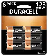 Батарейка Duracell CR 123/DL 123*6