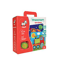 Игра-сортер "Транспорт" Vladi Toys ZB2002-06 укр, World-of-Toys