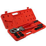 ОБРІМНІ КЛЕЧІ, РУЧНИЙ ПРЕСС ДЛЯ ТРУБ PEX 6T 16-32 ММ (U+TH) MAR-POL M55911, фото 5