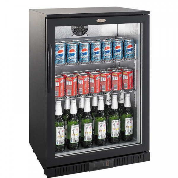 Барний холодильник 128 л для напоїв до бару Ewt inox LG128, фото 1