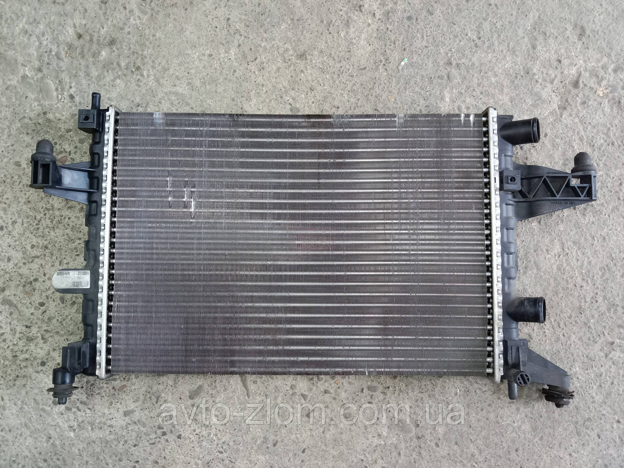 Радіатор охолодження Opel Corsa C, Combo C, Опель Корса Ц, Комбо Ц. 1,4 - 1,6. 2110069, фото 1