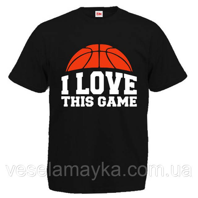 Футболка "I love this game", фото 1