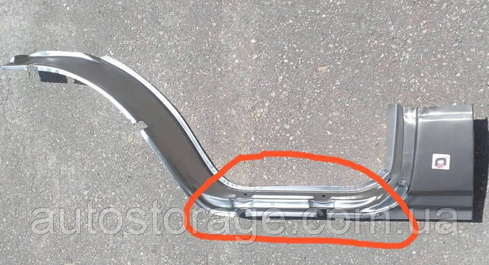 Купить НИЗ Проема двери, ремонтная вставка боковины, (порог, проем ...