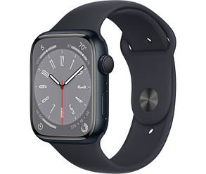 IPhone Apple Watch Series 8 41mm GPS Midnight Aluminium Case Midnight Sp/B MNU83LL/A A2771, фото 2