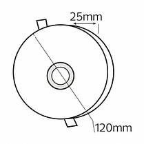 LED світильник вбудований Horoz VALENTINA-12 12 W 3000/6500 K білий 016-063-0012-010, фото 5