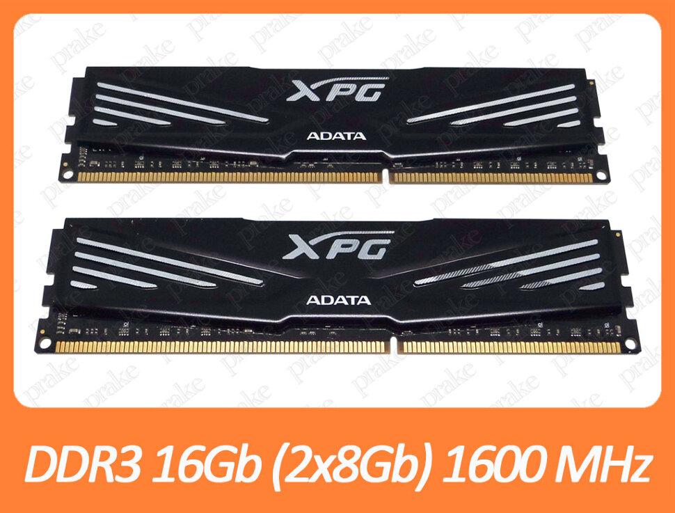 DDR3 16GB (2x8Gb) 1600 MHz (PC3-12800) ADATA XPG Cl9 AX3U1600W8G9-DB