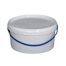 Відро пластикове харчове 3л з кришкою ЕЛС прозоре