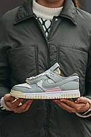 Класне жіноче взуття Nike Air Dunk Jumbo Mint Foam. Стильні жіночі кроси на кожен день Найк Аір Данк., фото 3