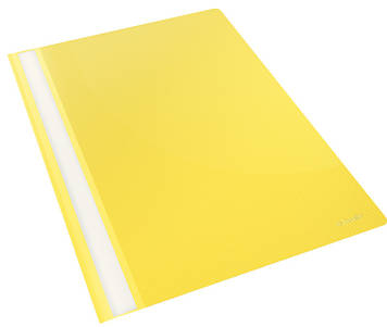 Пластикова папка-швидкозшивач Esselte жовта уп 25 шт.