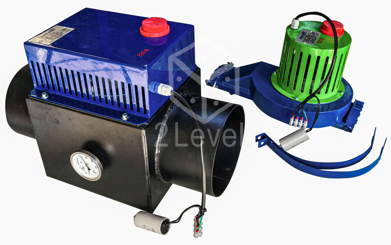 Накладной инжекционный дымосос под круглую трубу 110-180 мм ДИ-2 ...