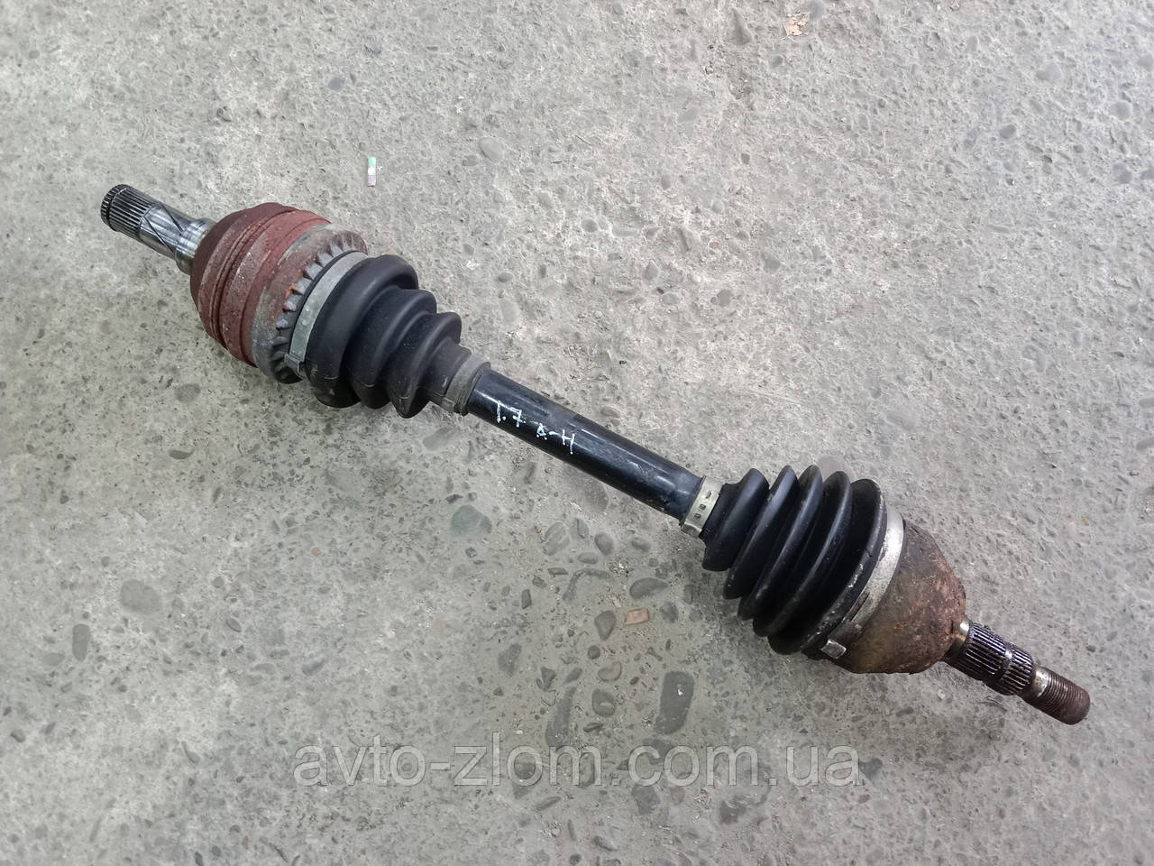 Напіввісь Opel Astra H, Опель Астра. 1.7 CDTI. Ліва. 5 передач. 33х34., фото 1