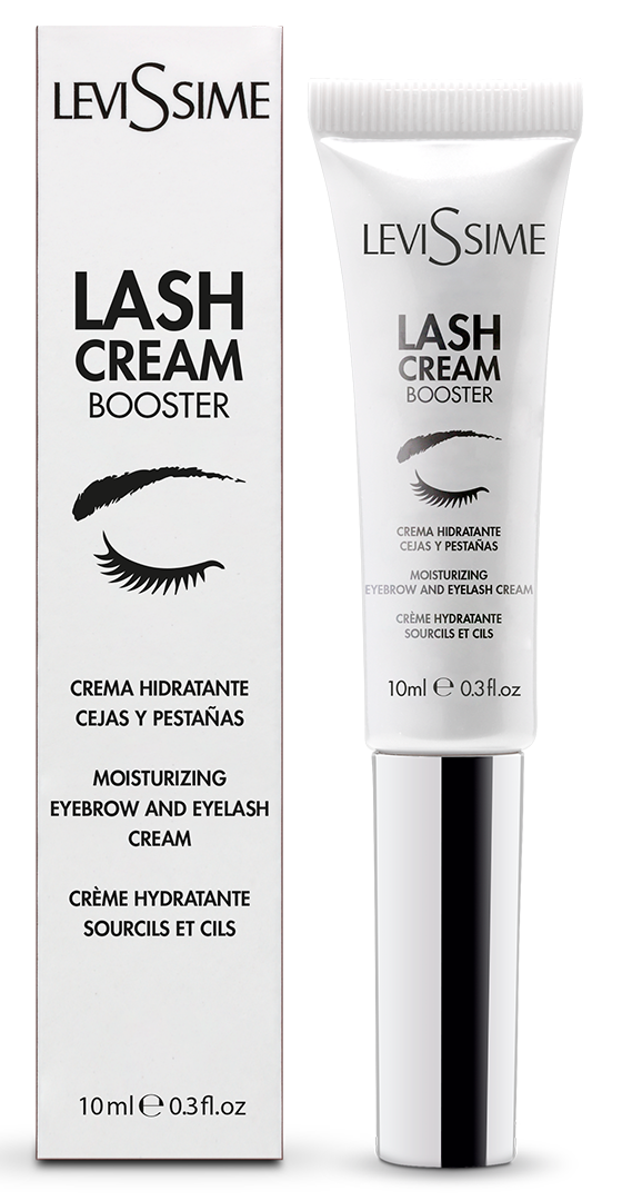 Зволожуючий крем бустер для вій та брів Levissime Lash Cream Booster